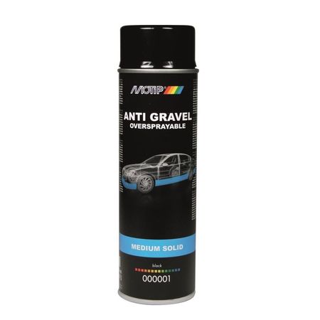 Soluție antifonare auto MOTIP Anti Gravel, 500ml, negru