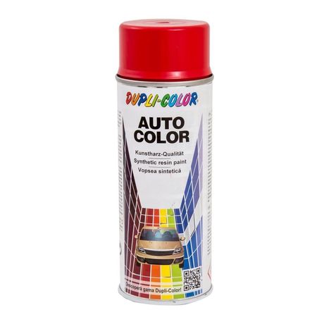 Vopsea spray retuș auto nemetalizată DUPLI-COLOR DaciaLogan, roșu passion, 350ml