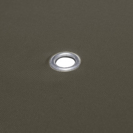 Acoperiș pavilion, 2 niveluri, 310 g/m², 3 x 3 m, gri taupe - Img 5