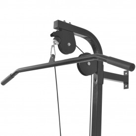 Aparat sală de fitness domiciliu, montare pe perete, cu 2 scripeți - Img 3