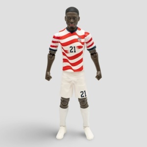 Banbotoys Usa Sockers - Tim Weah 20cm - Img 3