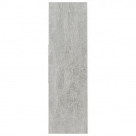 Bibliotecă, gri beton, 97,5 x 29,5 x 100 cm, PAL - Img 5