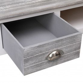 Birou de scris, gri, 110 x 45 x 76 cm, lemn - Img 6
