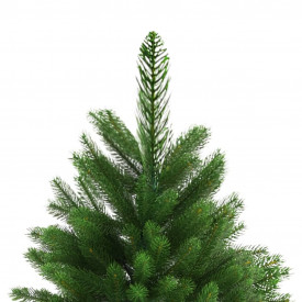 Brad de Crăciun artificial, ace cu aspect natural, 240cm, verde - Img 3