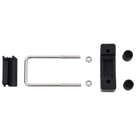Clemă de prindere U cu plastic stâlp gard, 60x40 mm, 25 seturi - Img 3