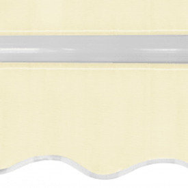Copertină pliabilă acționată manual, crem, 600 cm - Img 4