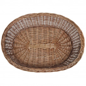 Coș pentru câini/animale de companie din salcie naturală 90 cm - Img 4