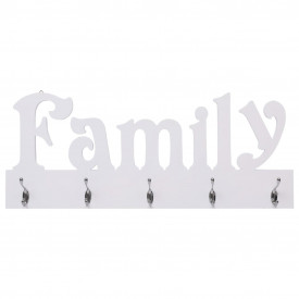 Cuier de perete FAMILY, 74 x 29,5 cm - Img 2