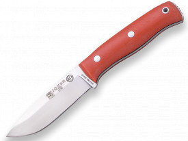 Cutit Joker BS9 Lynx, lama otel inox 10.5 cm, maner micarta, teaca piele - Img 2