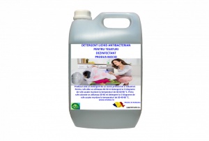 Detergent lichid antibacterian pentru tesaturi, Produs biocid, Arca Lux, bidon 5 L