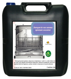 Detergent pentru vase automat igienizant concentrat Arca Lux, Bidon 20L