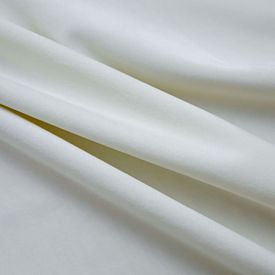 Draperii opace cu inele, 2 buc., crem, 140 x 245 cm, catifea - Img 2