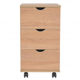 Dulap cu sertare, PAL, 33 x 45 x 60 cm, Stejar - Img 2
