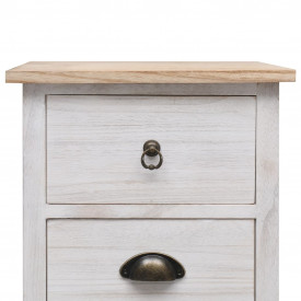 Dulap lateral, 35 x 25 x 57 cm, lemn de paulownia - Img 6