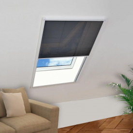 Ecran insecte pentru ferestre, aluminiu, 80x120 cm