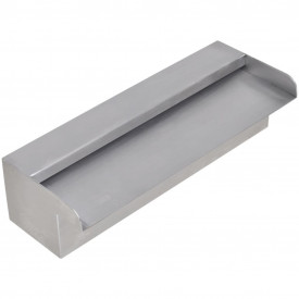Fântână dreptunghiulară tip cascadă din oțel inoxidabil de 30 cm - Img 2