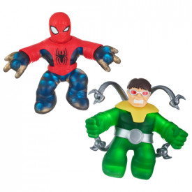 Figurine Goo Jit Zu Marvel 2 buc Ultimate Spiderman vs Doctor Octopus 41378 - Img 4
