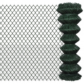 Gard lanț 1,25 x 15 m, Verde