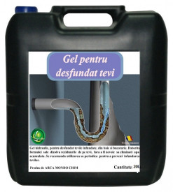 Gel pentru desfundat tevi Arca Lux, Bidon 20L