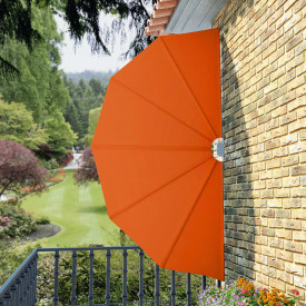 Grădină Umbrelă pliabilă 160 cm cărămiziu - Img 4