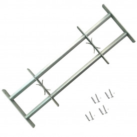 Grilaj de siguranță pentru ferestre cu 2 bare transversale 500-650 mm - Img 1