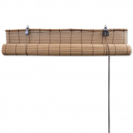 Jaluzea din bambus, maro 120 x 220 cm - Img 5
