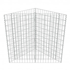 Jardinieră gabion, 75x75x100 cm, oțel galvanizat - Img 4