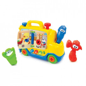 Jucarie bebelus camion cu forme lumini si sunete Winfun 000795 - Img 2