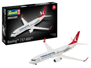 Kit De Asamblare Revell Boeing 737-800 Turkish Airlines Rev03772 - Img 2
