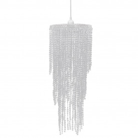 Lampă de tavan cu cristale  26 x 70 cm - Img 2