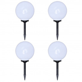 Lămpi de exterior pentru alee LED 4 buc. 30 cm, cu țăruș de sol