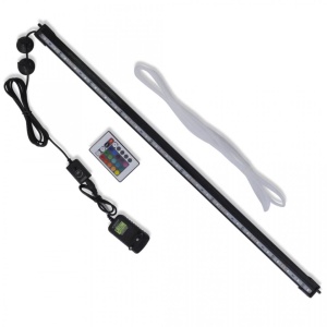 Lumină LED cu Bule pentru Acvariu RGB 71 cm