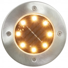 Lumini solare pentru sol, 8 buc., LED, alb cald - Img 2
