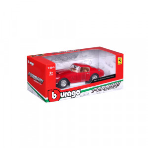 Macheta Masinuta Bburago 1/24 Ferrari 250 GT Berlinetta Passo Corto Rosu, 26025ROSU - Img 2
