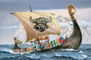 Macheta Revell Viking Ship 65403 - Img 3
