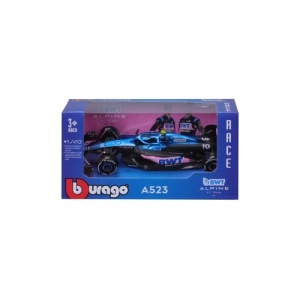 Masinuta colectie BBurago, Metal, Alpine F1 Team A523, #10 Pierre Gasly, 1:43 - Img 2