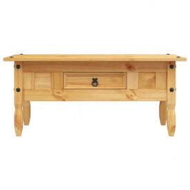 Măsuță de cafea stil Corona din pin mexican 100 x 60 x 45 cm - Img 3