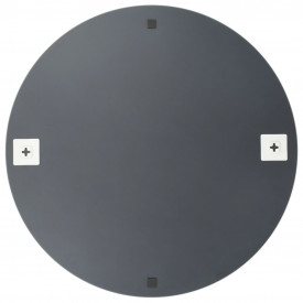 Oglindă de perete, 60 cm, sticlă, rotundă - Img 4