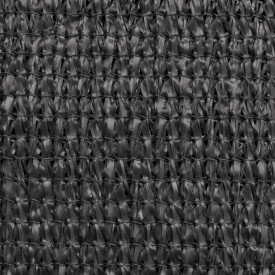 Pânză parasolar din HDPE triunghiulară 3,6x3,6x3,6 m, antracit - Img 2