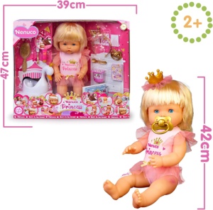 Papusa bebelus Nenuco Princess, NFN61000 - Img 3
