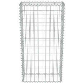 Perete gabion cu capace, oțel galvanizat, 50 x 20 x 100 cm - Img 4