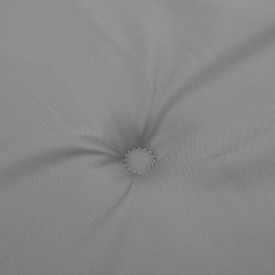 Pernă pentru bancă de grădină, gri, 150 x 50 x 3 cm - Img 5