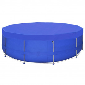 Prelată piscină PE rotundă 540 cm 90 g/m² - Img 3