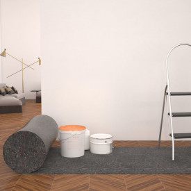 Protecție antiderapantă podea zugravi, 2 buc. 50m, 280g/m², gri - Img 1