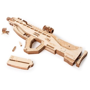 Puzzle 3D din lemn pusca de asalt USG-2 - Img 4