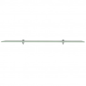 Raft suspendat din sticlă, 100 x 20 cm, 8 mm - Img 2