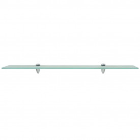 Raft suspendat din sticlă, 80 x 20 cm, 8 mm - Img 2