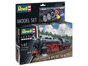 Revell 62168 Express Locomotive S 3/6 BR 18⁵ & Tender 2'2'T 31,7 - Model Set - Img 2