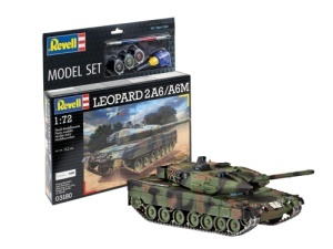 Revell Vehicul Militar Model Set Leopard 2A6/A6M Rev63180
