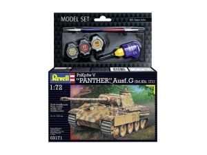 Revell Vehicul Militar Model Set Panther Ausf. G (Sd.Kfz. 171) Rev63171 - Img 3